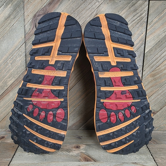 Altra Timp 2 Mens Athletic Outdoor Trail Running Shoes Size 10 Maroon Orange - Picture 8 of 9